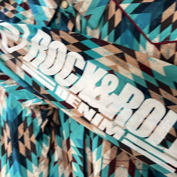 Rock and Roll cowboy shirt size XL - Picture 3 of 4